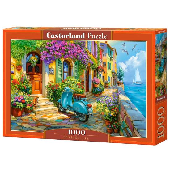 Puzzle Castorland Vie Côtière 1000 Pièces