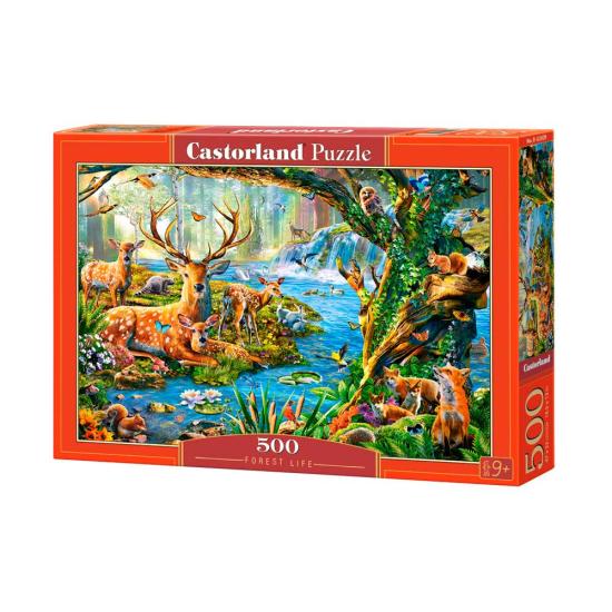 Castorland Forest Life Puzzle 500 pièces
