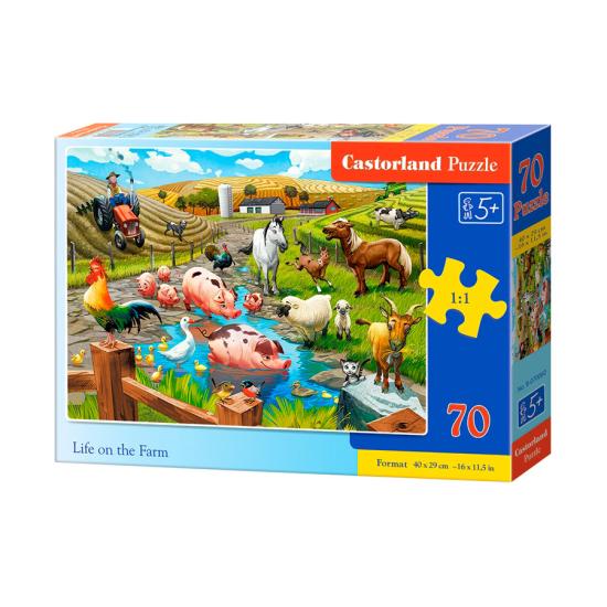 Castorland Farm Life Puzzle 70 pièces
