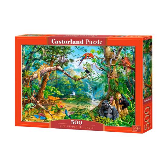Castorland La vie cachée dans la jungle Puzzle 500 pièces