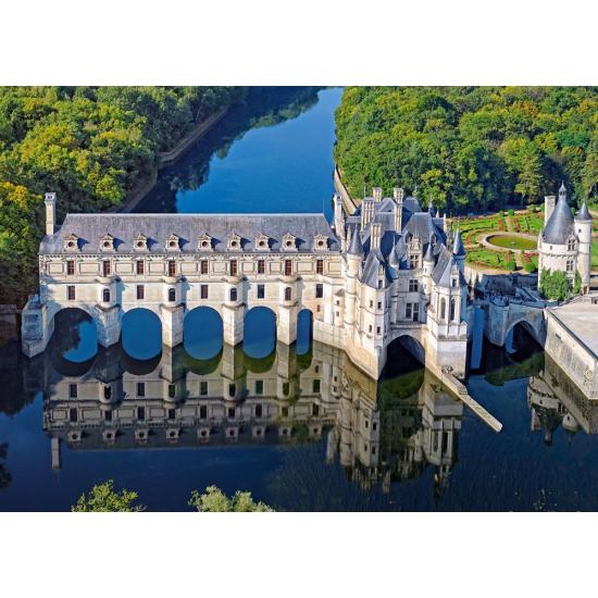 Castorland Vue aérienne du château de Chenonceau Puzzle de 500 p Castorland Vue aérienne du château de Chenonceau Puzzle de 500 p