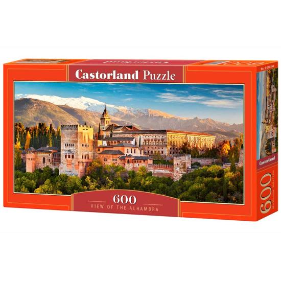 Puzzle Castorland Vue de l'Alhambra 600 pièces