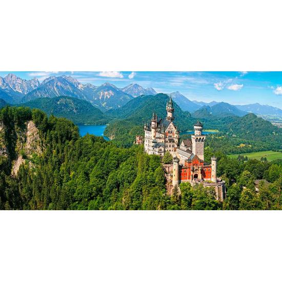 Castorland Puzzle Vue du château de Neuschwanstein à partir de 4