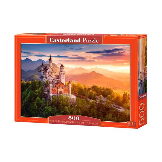 Castorland Puzzle Château de Neuschwanstein Vue 500 pièces