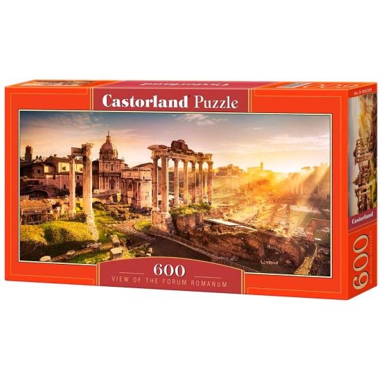 Castorland Puzzle Vue du Forum Romain 600 pièces