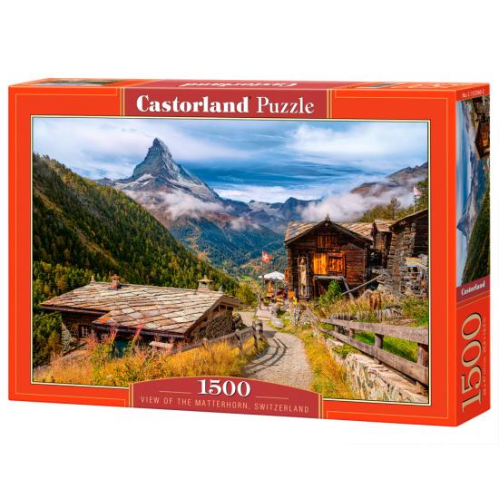 Puzzle Castorland Vue Du Cervin, Suisse 1500 pièces