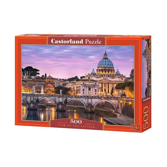 Castorland Puzzle Vue du Vatican 500 pièces