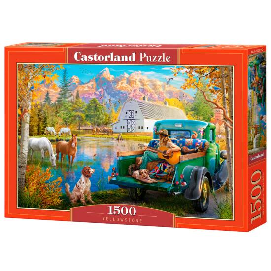 Puzzle Castorland Yellowstone 1500 pièces