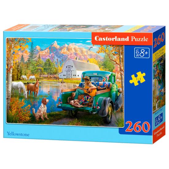 Puzzle Castorland Yellowstone 260 pièces