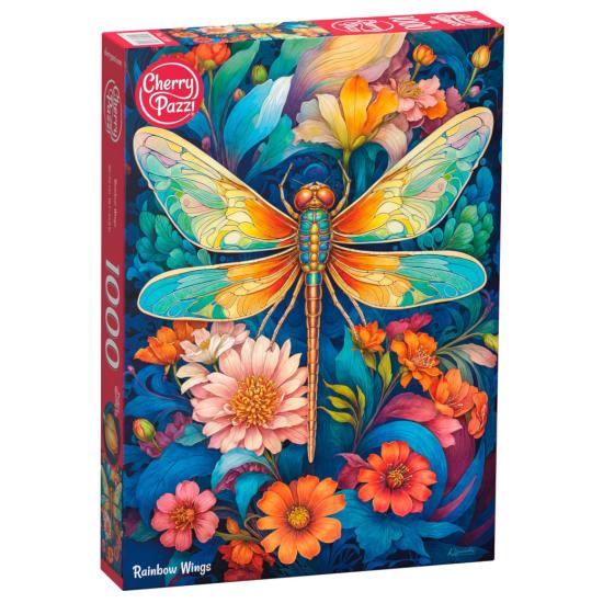 Puzzle Cherry Pazzi Ailes Arc-En-Ciel 1000 pièces