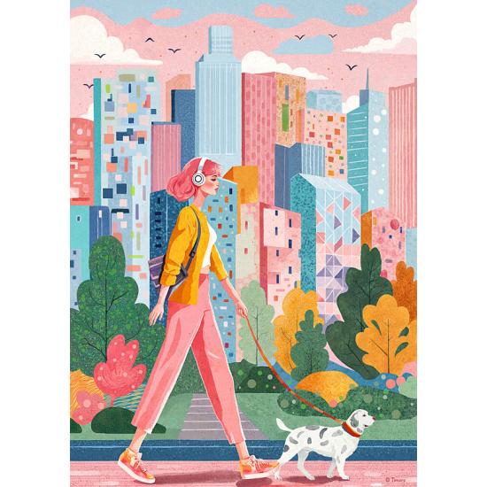 Puzzle Cherry Pazzi Ambiance Urbaine XXL 300 pièces
