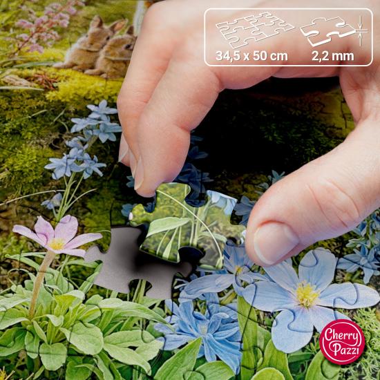 Puzzle Cherry Pazzi Les Amis De La Forêt XXL 300 pièces