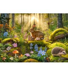 Puzzle Cherry Pazzi Les Amis De La Forêt XXL 300 pièces