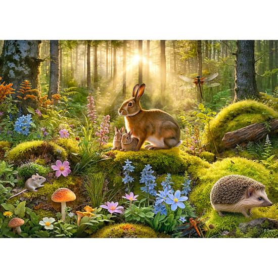 Puzzle Cherry Pazzi Les Amis De La Forêt XXL 300 pièces
