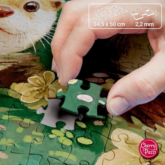 Puzzle Cherry Pazzi Amis De L'Étang XXL 300 pièces