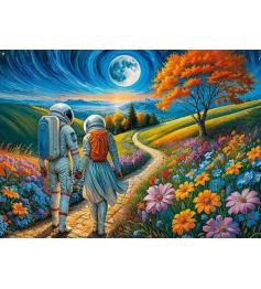 Puzzle Cherry Pazzi Amour Cosmique 1000 pièces