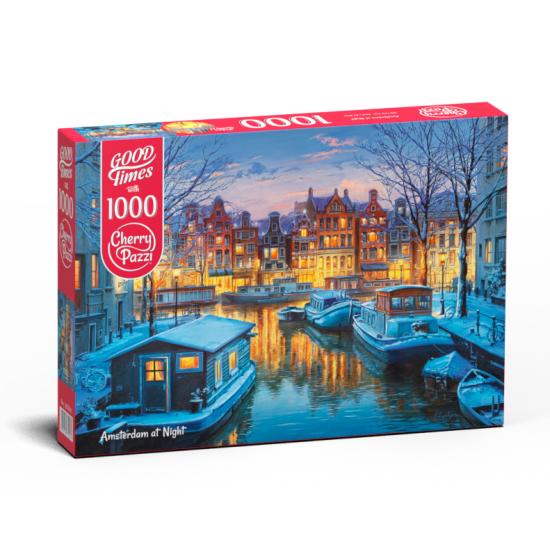 Puzzle 1000 pièces Cherry Pazzi Amsterdam Night