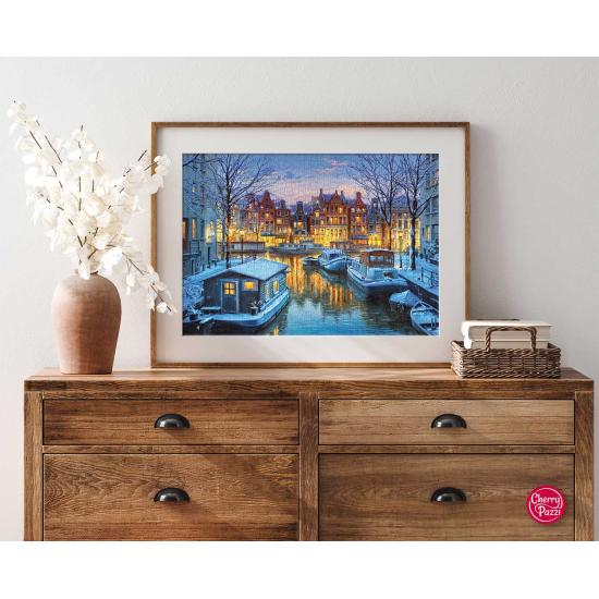 Puzzle 1000 pièces Cherry Pazzi Amsterdam Night