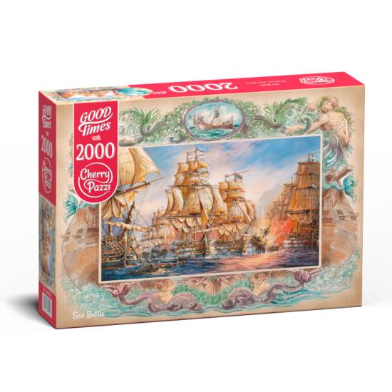 Puzzle Cherry Pazzi Sea Battle 2000 pièces Puzzle Cherry Pazzi Sea Battle 2000 pièces