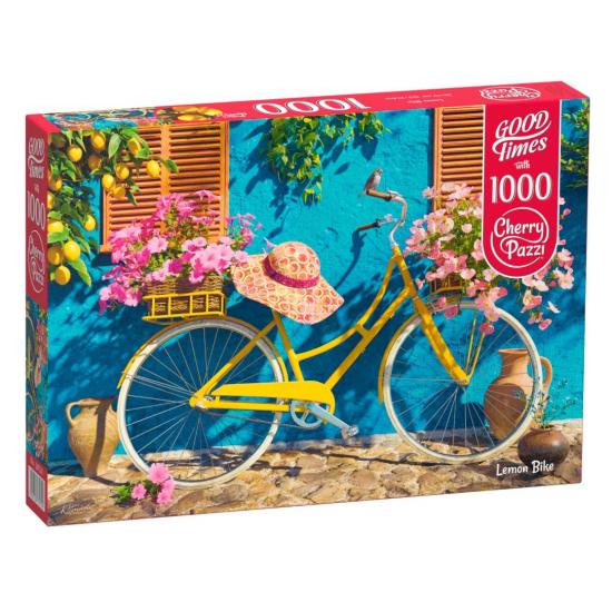 Puzzle Cherry Pazzi Vélo Citron 1000 pièces