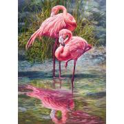 Puzzle Cherry Pazzi Flamants Roses 1000 pièces