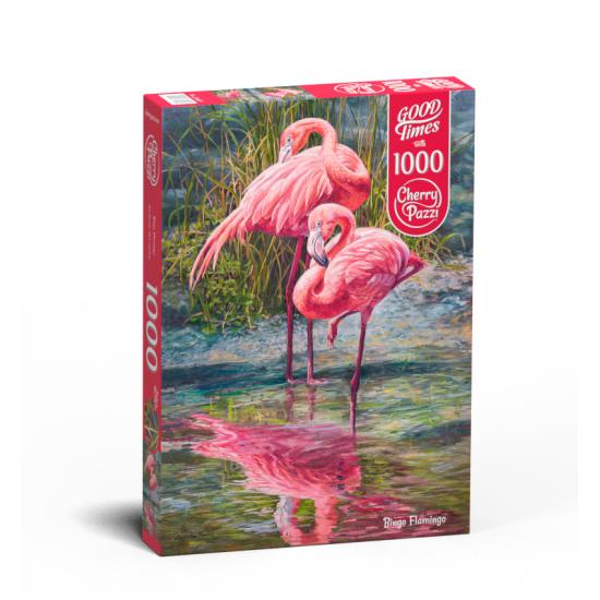 Puzzle Cherry Pazzi Flamants Roses 1000 pièces Puzzle Cherry Pazzi Flamants Roses 1000 pièces