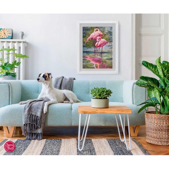 Puzzle Cherry Pazzi Flamants Roses 1000 pièces Puzzle Cherry Pazzi Flamants Roses 1000 pièces