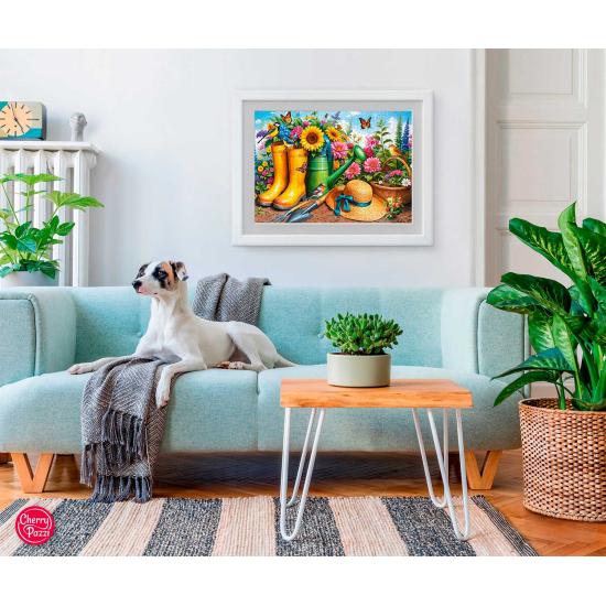 Puzzle Cherry Pazzi Bottes Dorées, Racines Épanouies 1000 pièces