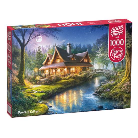 Puzzle Cherry Pazzi La Cabane des Rangers Forestiers 1000 Pièces Puzzle Cherry Pazzi La Cabane des Rangers Forestiers 1000 Pièces
