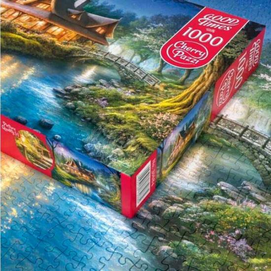 Puzzle Cherry Pazzi La Cabane des Rangers Forestiers 1000 Pièces Puzzle Cherry Pazzi La Cabane des Rangers Forestiers 1000 Pièces