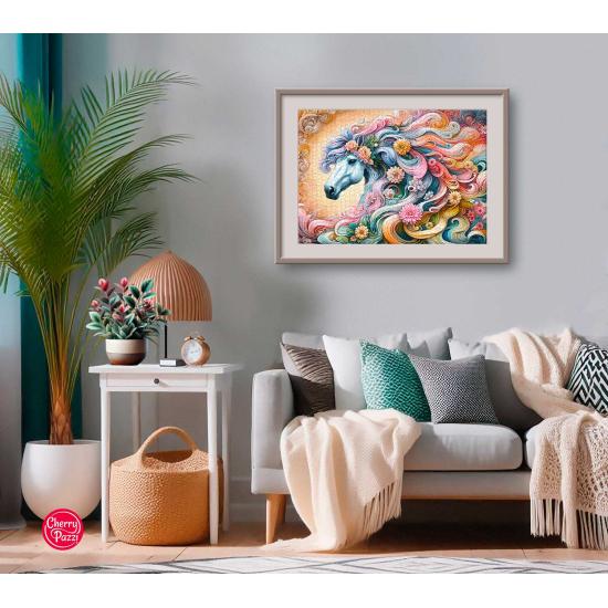 Puzzle Cherry Pazzi Cheval de Rêve 1000 pièces