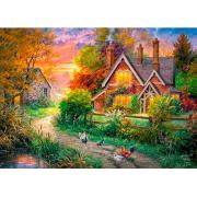 Puzzle Cherry Pazzi Chaleur de la Maison de 500 pièces