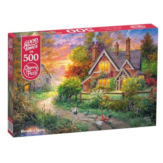 Puzzle Cherry Pazzi Chaleur de la Maison de 500 pièces