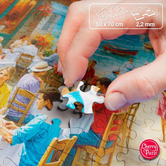 Puzzle Cherry Pazzi Allée des Parapluies 1000 pièces