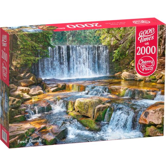 Puzzle Cherry Pazzi Cascade Forestière de 2000 pièces