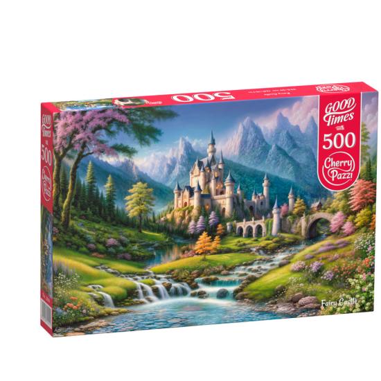 Puzzle Cherry Pazzi Château des Fées de 500 pièces