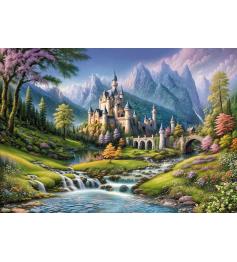 Puzzle Cherry Pazzi Château des Fées de 500 pièces