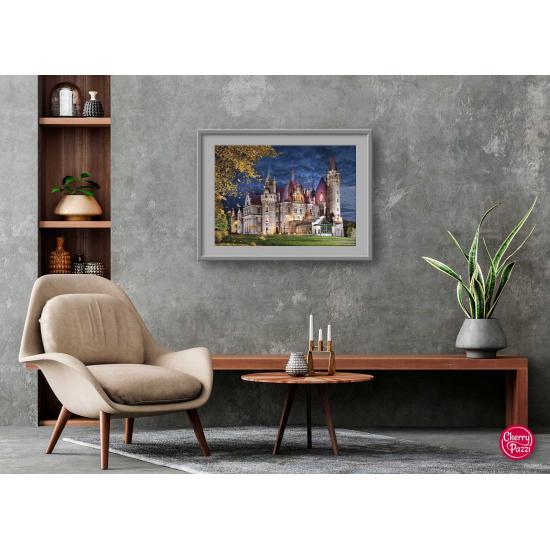 Château de Cherry Pazzi à Moszna Puzzle 1000 pièces