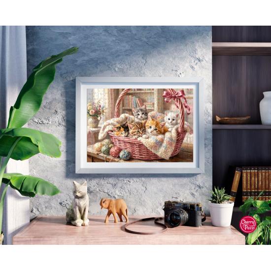 Puzzle Cherry Pazzi Panier Plein D'Amour XXL 300 pièces