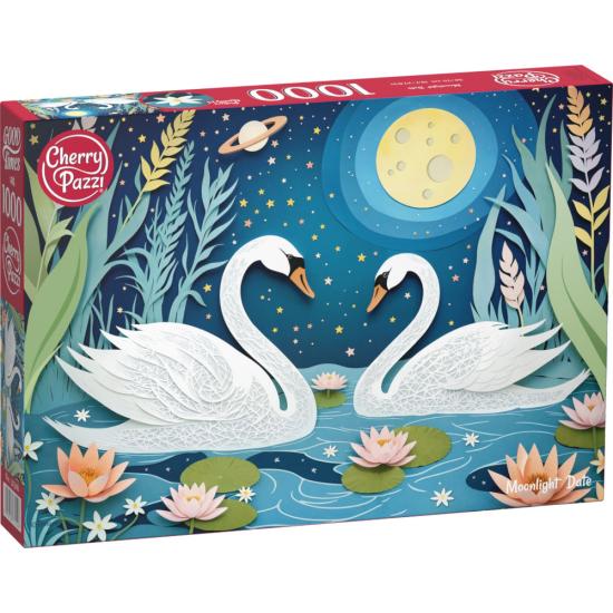 Puzzle Cherry Pazzi Rendez-Vous Au Clair De Lune 1000 pièces