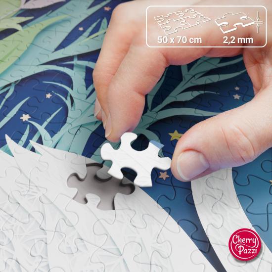 Puzzle Cherry Pazzi Rendez-Vous Au Clair De Lune 1000 pièces