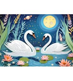 Puzzle Cherry Pazzi Rendez-Vous Au Clair De Lune 1000 pièces