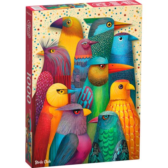 Puzzle Cherry Pazzi Club Des Oiseaux 1000 pièces