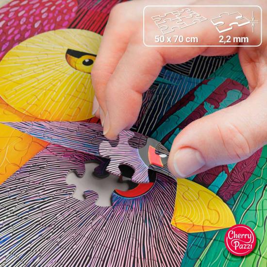 Puzzle Cherry Pazzi Club Des Oiseaux 1000 pièces