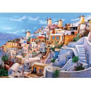 Cerise Pazzi couleur Santorini Puzzle 1000 pièces