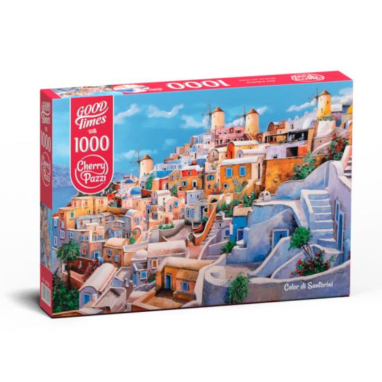 Cerise Pazzi couleur Santorini Puzzle 1000 pièces