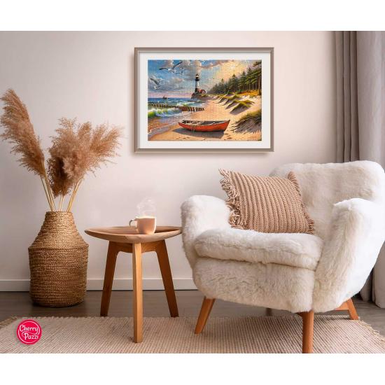 Puzzle Cherry Pazzi Côte de la mer Baltique 1000 pieces