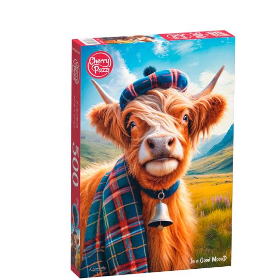 Puzzle Cherry Pazzi De Bonne Humeur 500 pièces