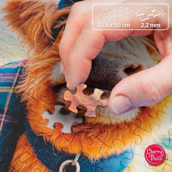 Puzzle Cherry Pazzi De Bonne Humeur 500 pièces