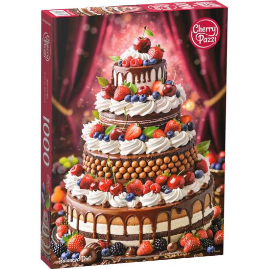 Puzzle Cherry Pazzi Alimentation Équilibrée 1000 pièces
